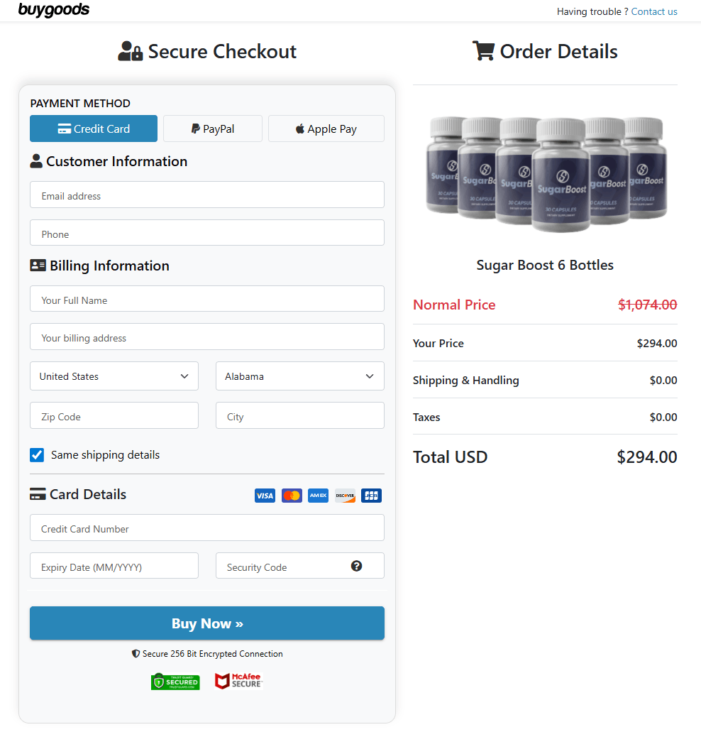 Sugar Boost official store